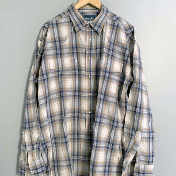 Vintage Wrangler western shirt Men's XL - Picture 1 of 4